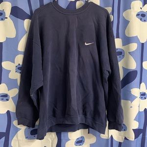 NAVY BLUE NIKE SWEATSHIRT